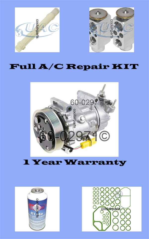 New A/C Compressor with Clutch for Mini Cooper 2007-2010 Full A/C KIT 07147552904